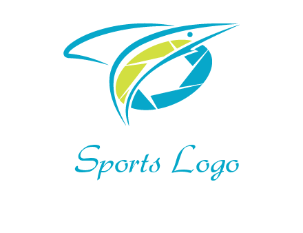 shutter and swoosh fish photography logo