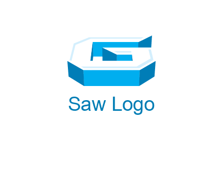 3D letter G logo