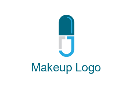 letter j incorporated with capsule logo