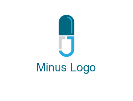 letter j incorporated with capsule logo