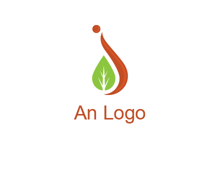 letter J with leaf logo