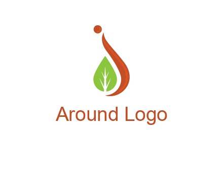 letter J with leaf logo