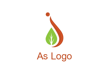 letter J with leaf logo