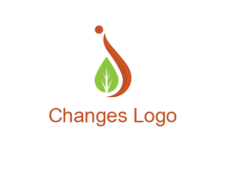 letter J with leaf logo