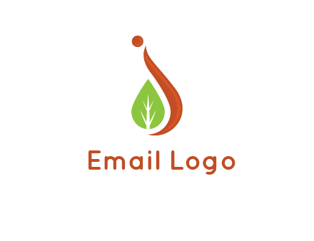 letter J with leaf logo