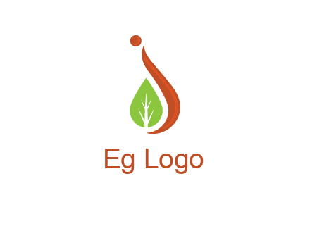 letter J with leaf logo