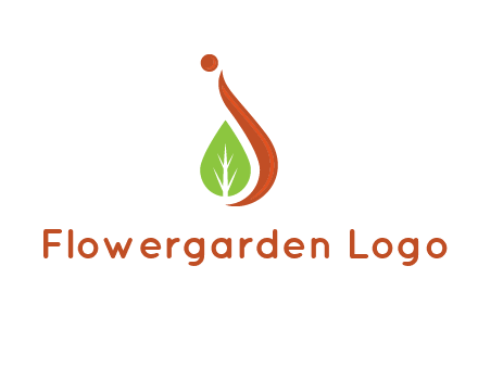 letter J with leaf logo