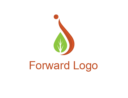 letter J with leaf logo