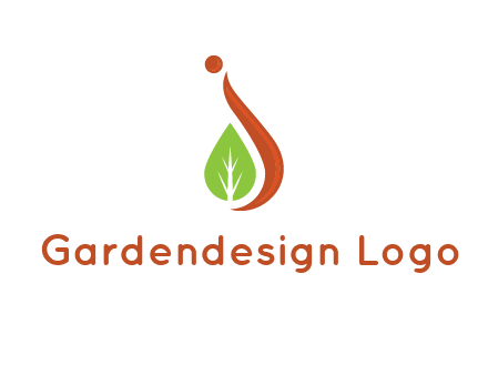 letter J with leaf logo