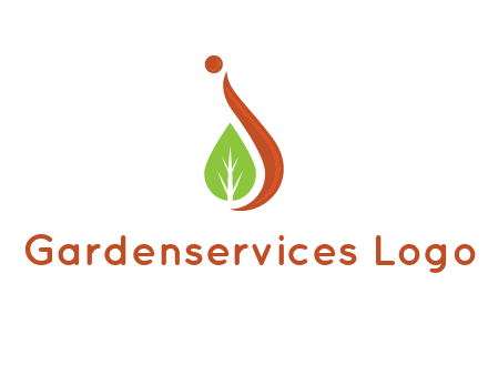 letter J with leaf logo