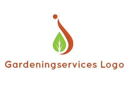 letter J with leaf logo