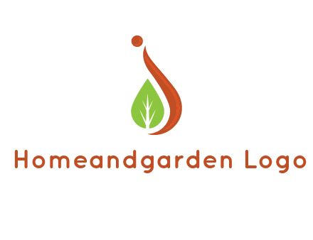 letter J with leaf logo