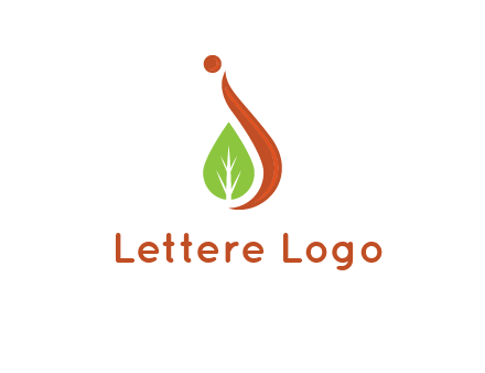 letter J with leaf logo