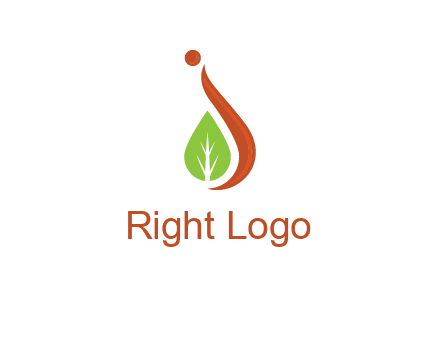letter J with leaf logo