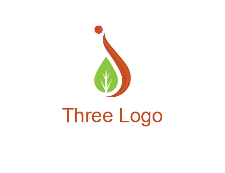 letter J with leaf logo
