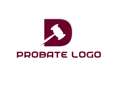 gravel inside letter D logo