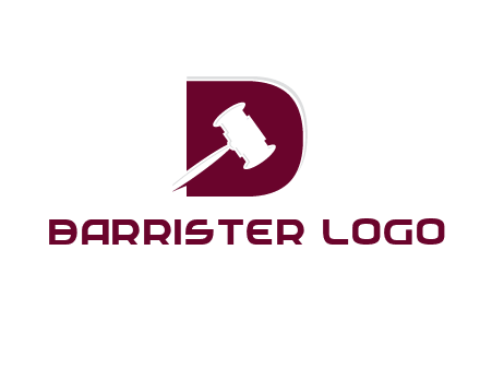 gravel inside letter D logo