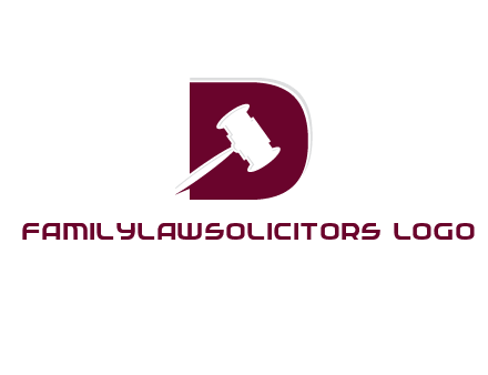 gravel inside letter D logo