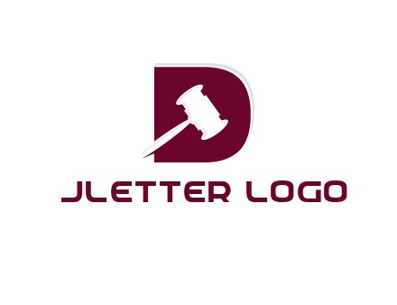 gravel inside letter D logo