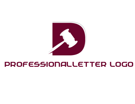 gravel inside letter D logo