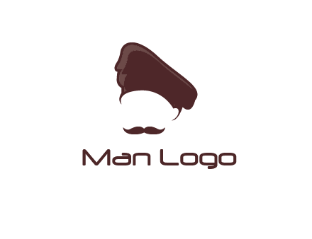 chef with mustache logo