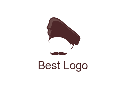 chef with mustache logo