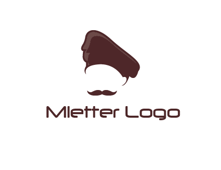 chef with mustache logo