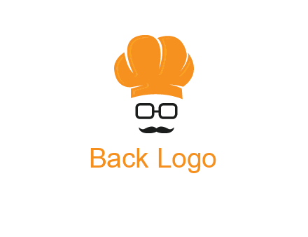chef with goggles and mustache logo
