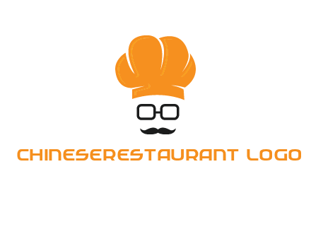 chef with goggles and mustache logo
