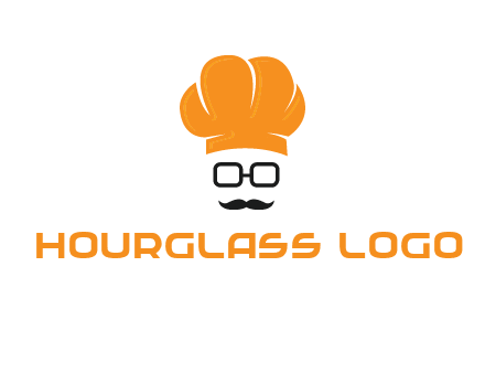 chef with goggles and mustache logo