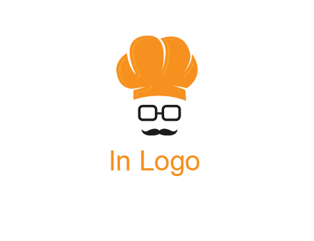 chef with goggles and mustache logo