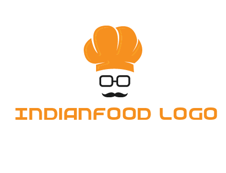 chef with goggles and mustache logo