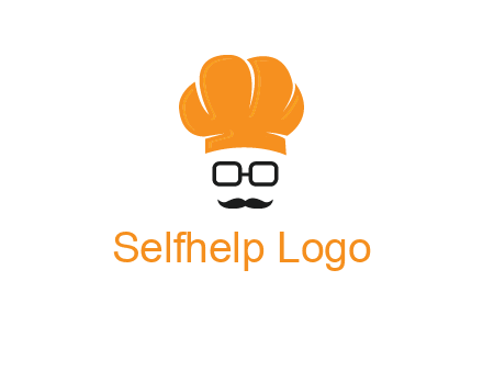 chef with goggles and mustache logo
