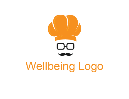 chef with goggles and mustache logo