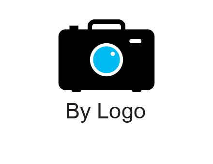 camera iris in a briefcase photography logo