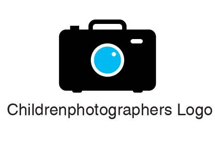 camera iris in a briefcase photography logo