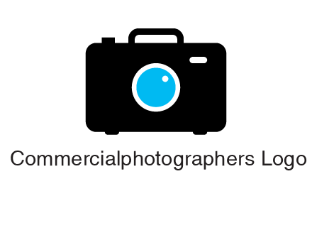 camera iris in a briefcase photography logo