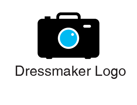 camera iris in a briefcase photography logo