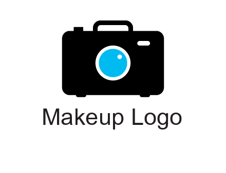 camera iris in a briefcase photography logo