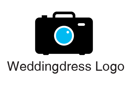 camera iris in a briefcase photography logo
