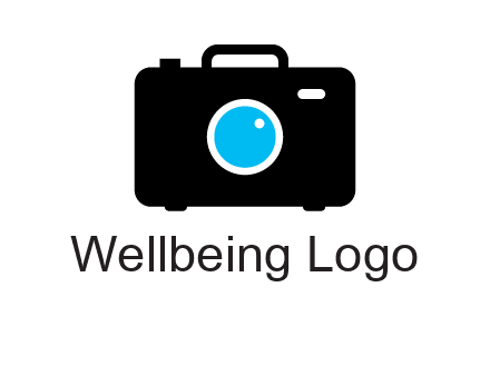 camera iris in a briefcase photography logo