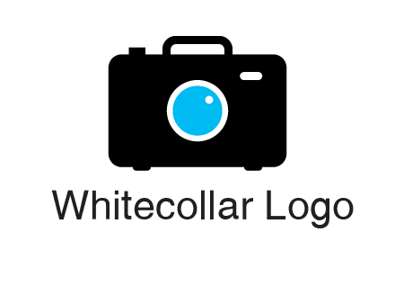 camera iris in a briefcase photography logo