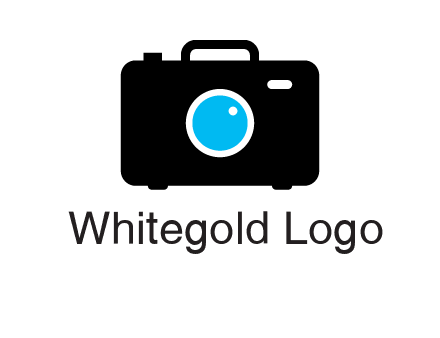 camera iris in a briefcase photography logo