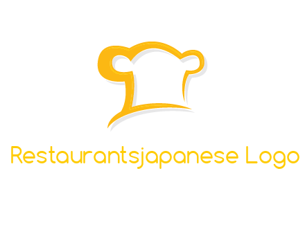 abstract chef cap logo