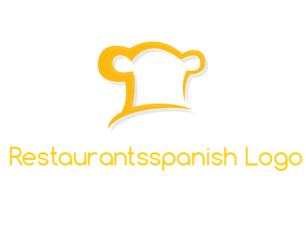 abstract chef cap logo