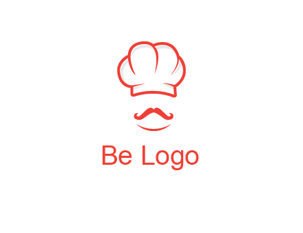 chef with mustache logo