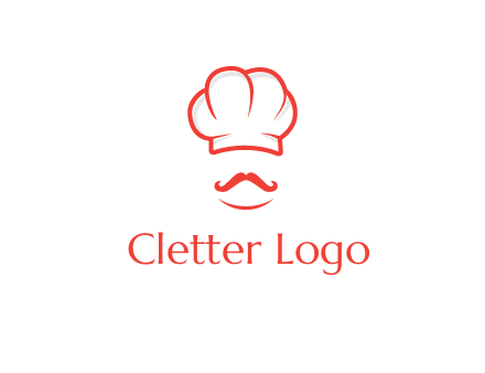 chef with mustache logo
