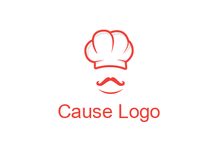 chef with mustache logo