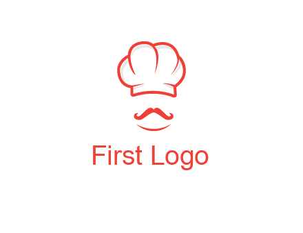 chef with mustache logo