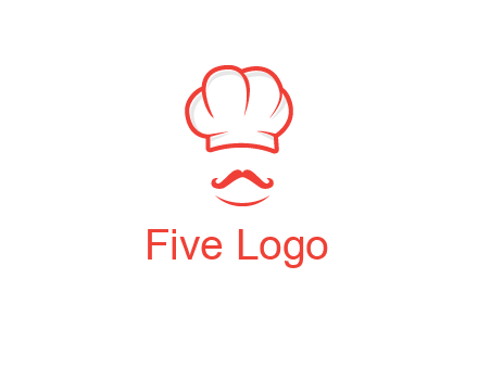 chef with mustache logo